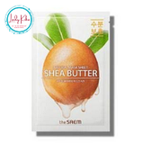 Тканинна маска на основі масла ши  the SAEM  Natural Shea Butter Mask Sheet, 21ml, фото 4