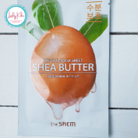 Тканинна маска на основі масла ши the SAEM Natural Shea Butter Mask Sheet, 21ml