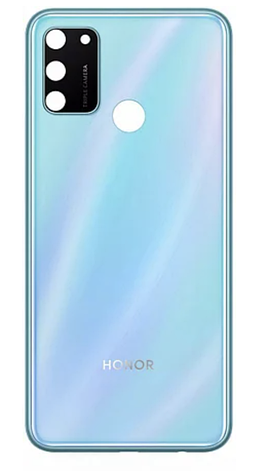 Задня кришка Honor 9A, синя, оригінал (Китай) + скло камери, фото 1