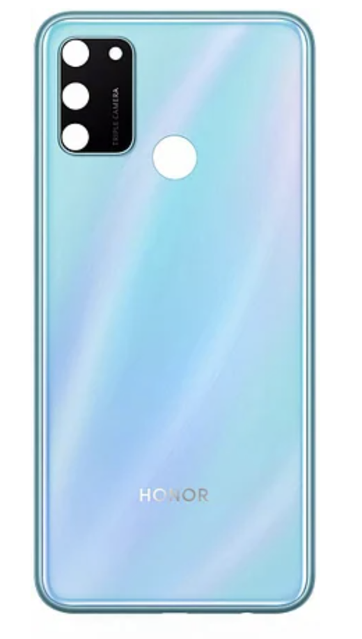 Задня кришка Honor 9A, синя, оригінал (Китай) + скло камери