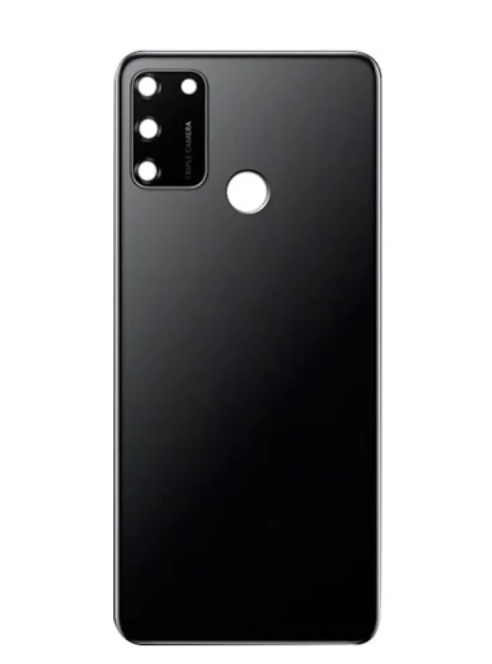 Задня кришка Honor 9A, чорна, оригінал (Китай) + скло камери