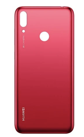 Задня кришка Huawei P Smart 2019 (POT-L21/POT-LX1), червона, Coral Red, оригінал (Китай), фото 1