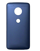 Задня кришка Motorola XT1794 Moto G5S/XT1792/TX1799-2, синя, оригінал (Китай) + скло камери