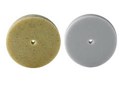 Гумки пемзові, не пошкоджують каміння, диск 22х3 мм (комплект — 2 шт.)