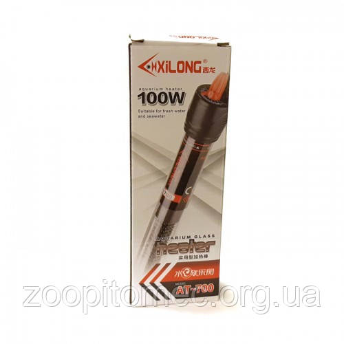 Обігрівач для акваріума з терморегулятором Xilong АТ-700 100W, фото 1