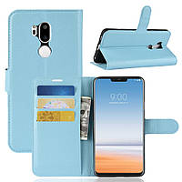 Чехол LUX для LG G7 ThinQ / G7+ ThinQ книжка голубой