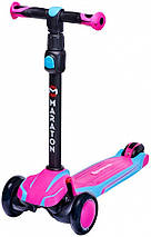 Самокат толкар Maraton Flex G 2021 до 70 кг триколісний самокат від 2 років, фото 4