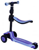 Самокат толкар Maraton Flex G 2021 до 70 кг триколісний самокат від 2 років, фото 5