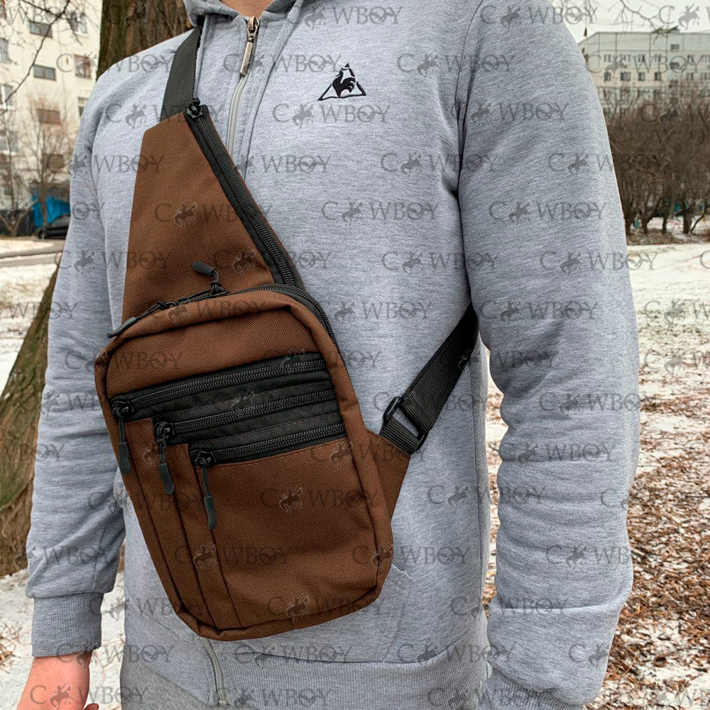 Сумка-кобура наплічна АР-4 Elite, коричнева (Cordura)