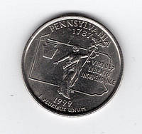 США ¼ долара, 1999 - Пенсільванія PENNSYLVANIA