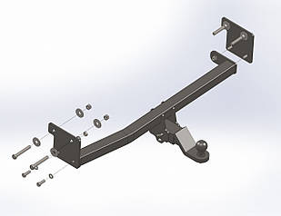 Фаркоп JEEP COMPASS позашляховик 2006-2016