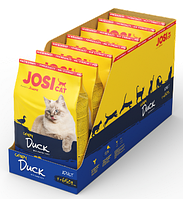 Josera JosiCat Crispy Duck для дорослих кішок качка і риба 7 * 650 г (4,55 кг)