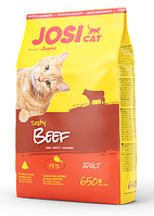 Josera JosiCat Tasty Beef для дорослих кішок з яловичиною 650 г