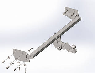 Фаркоп KIA SPORTAGE кросовер 2010-2015