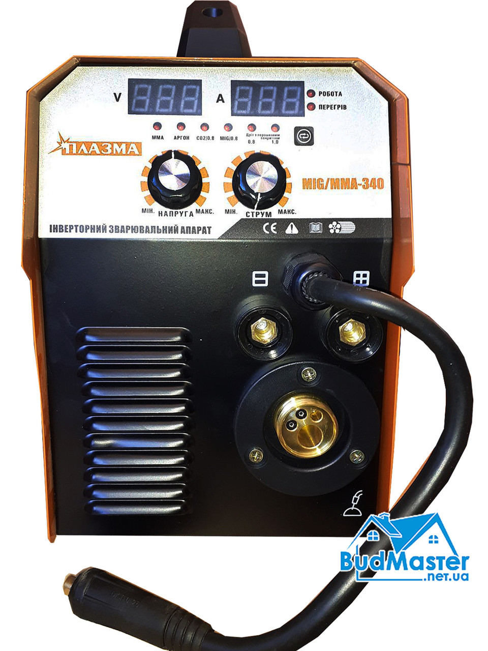 Зварювальний Напівавтомат Плазма MIG-ММА-340 (Дисплей / Semi-Profi Model)