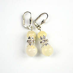 Онікс. Сережки з натурального каменю НІЖНІСТЬ.