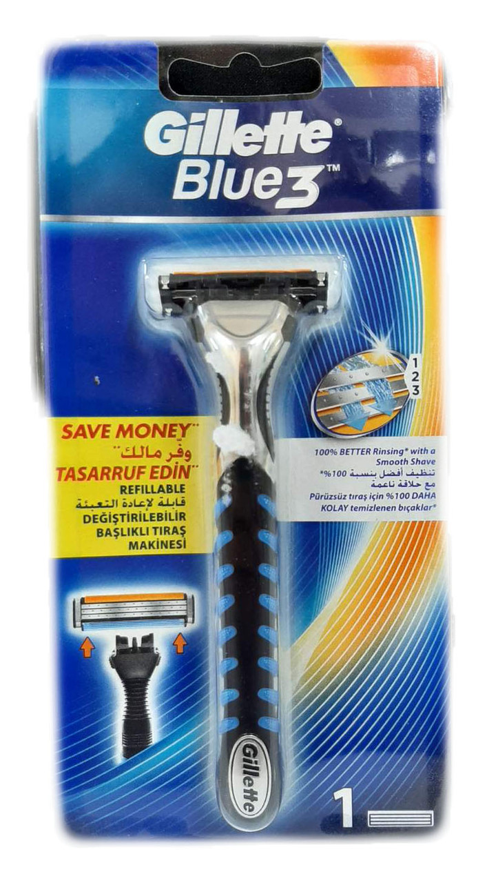Станок Gillette Blue3 (1)
