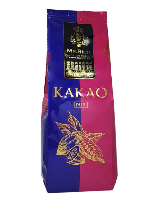 Натуральний какао Mr.Rich "Какао" 250 гр Німеччина 100% какао порошок, фото 1