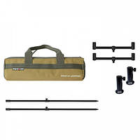 World4Carp Набор Стоек и буз баров в чехле Stand Kit Universal 2 Coyote