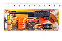Набор игрушечного оружия Bodyguard с дробовиком на мягких пулях 5 штук, оптика, рация, 922GG