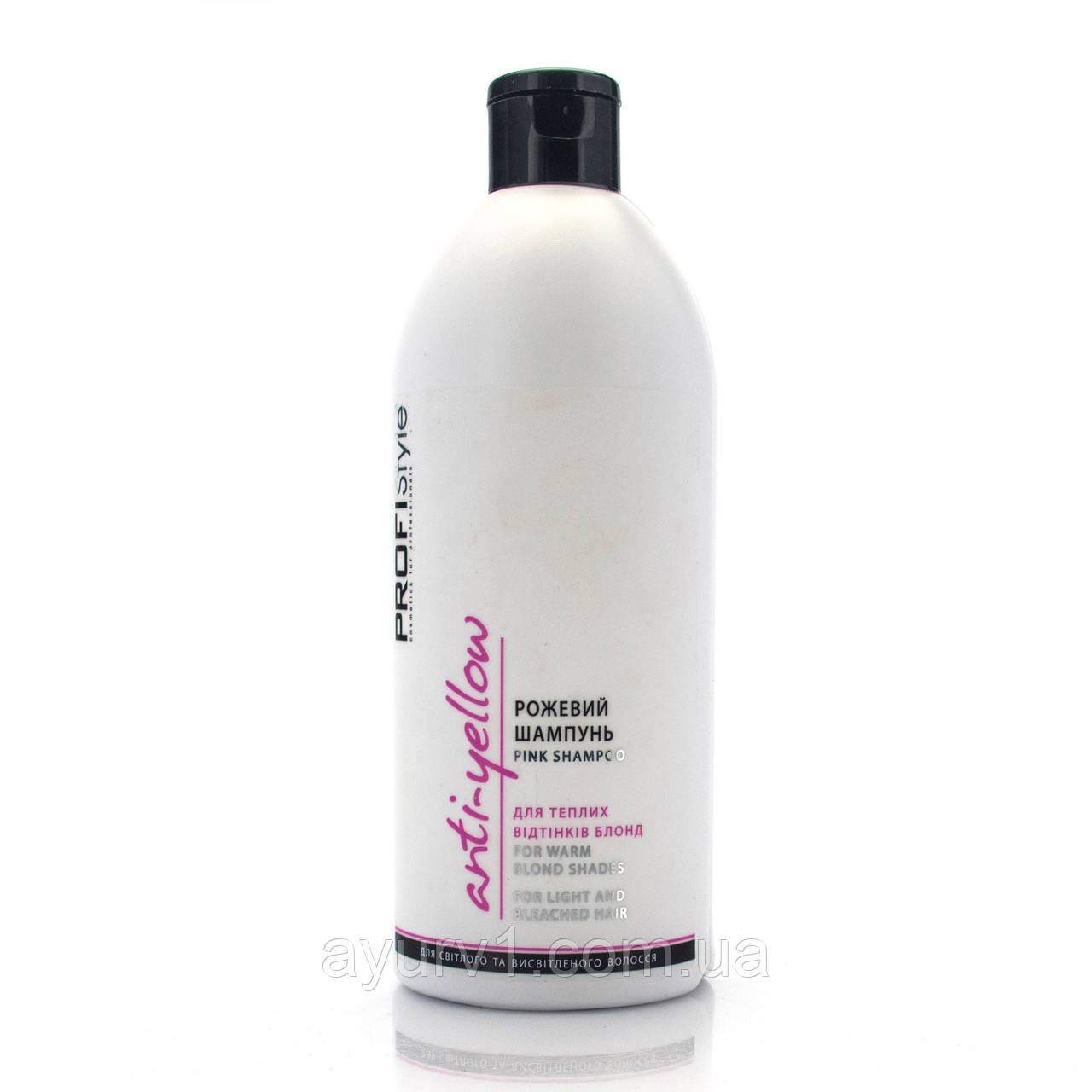 РОЗОВИЙ ШАМПУНЬ для теплих відтінків блонд, ProfiStyle, 500 мл