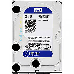 Новий Жорсткий диск 3.5" 2 TB WD Blue 5400 rpm 64 MB (WD20EZRZ)
