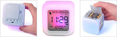 Настольные часы Хамелеон 7 LED Color Changing Alarm Clock с будильником - фото 6 - id-p202077143