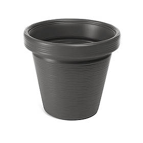Горщик для квітів Агава 390  долото антрацит