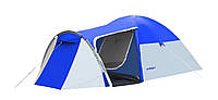 Туристическая трехместная палатка Presto Acamper MONSUN 3 PRO синяя - 3500мм. H2О - 3,4 кг.