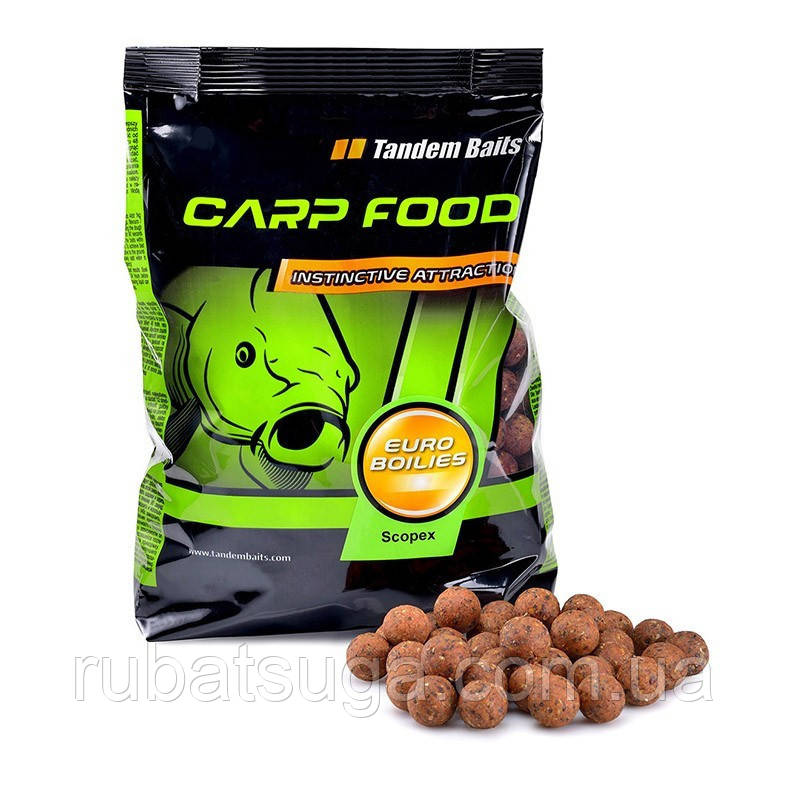 Бойли Tandem Baits Euro Boilies 1 kg 16 mm Garlic Часник