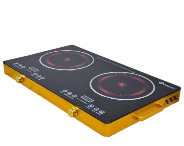 Електроплита на 2 конфорки Domotec MS 5881 інфрачервона
