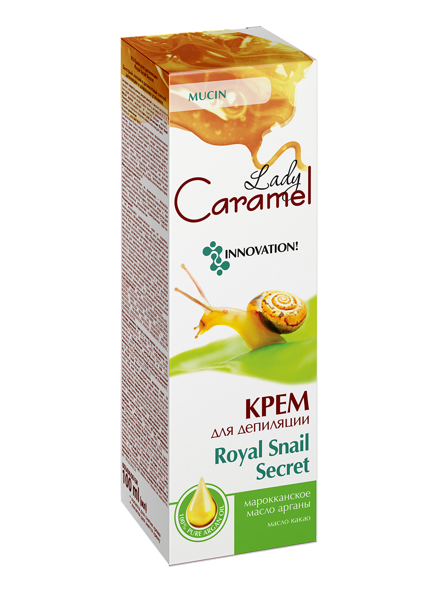 Lady Caramel Крем для депіляції "Royal Snail Secret" 100 мл