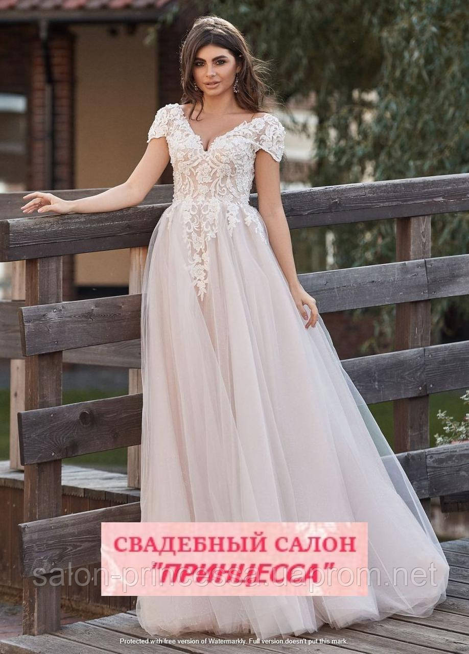 Свадебное платье "Сабина" 2021 - фото 1 - id-p1390878243