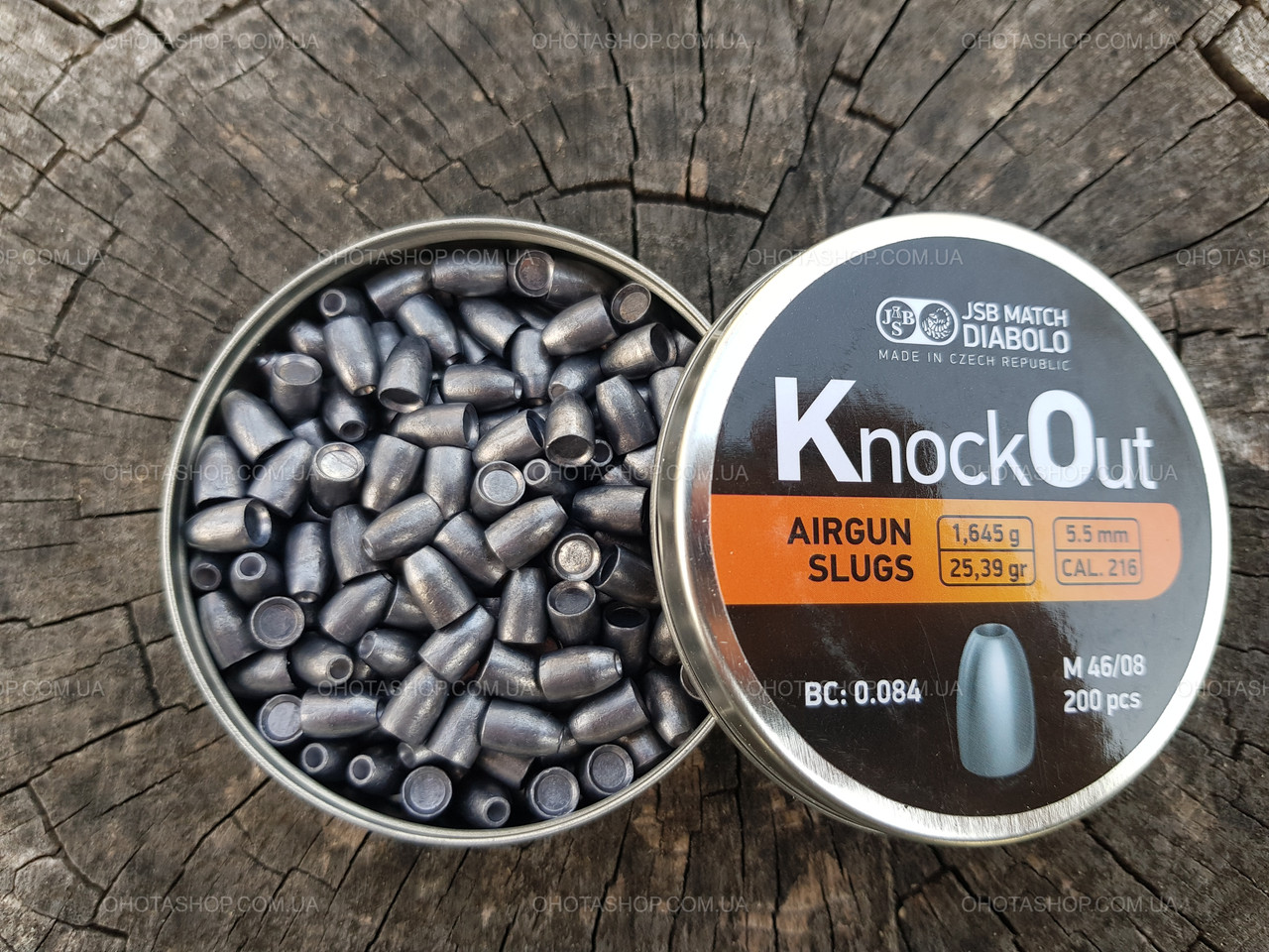 Кулі JSB Knock Out Slugs 5.5 мм. 1.645 г. (200 шт.), фото 1