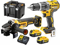 Набор аккумуляторного инструмента DeWALT DCK2080P2T YLP