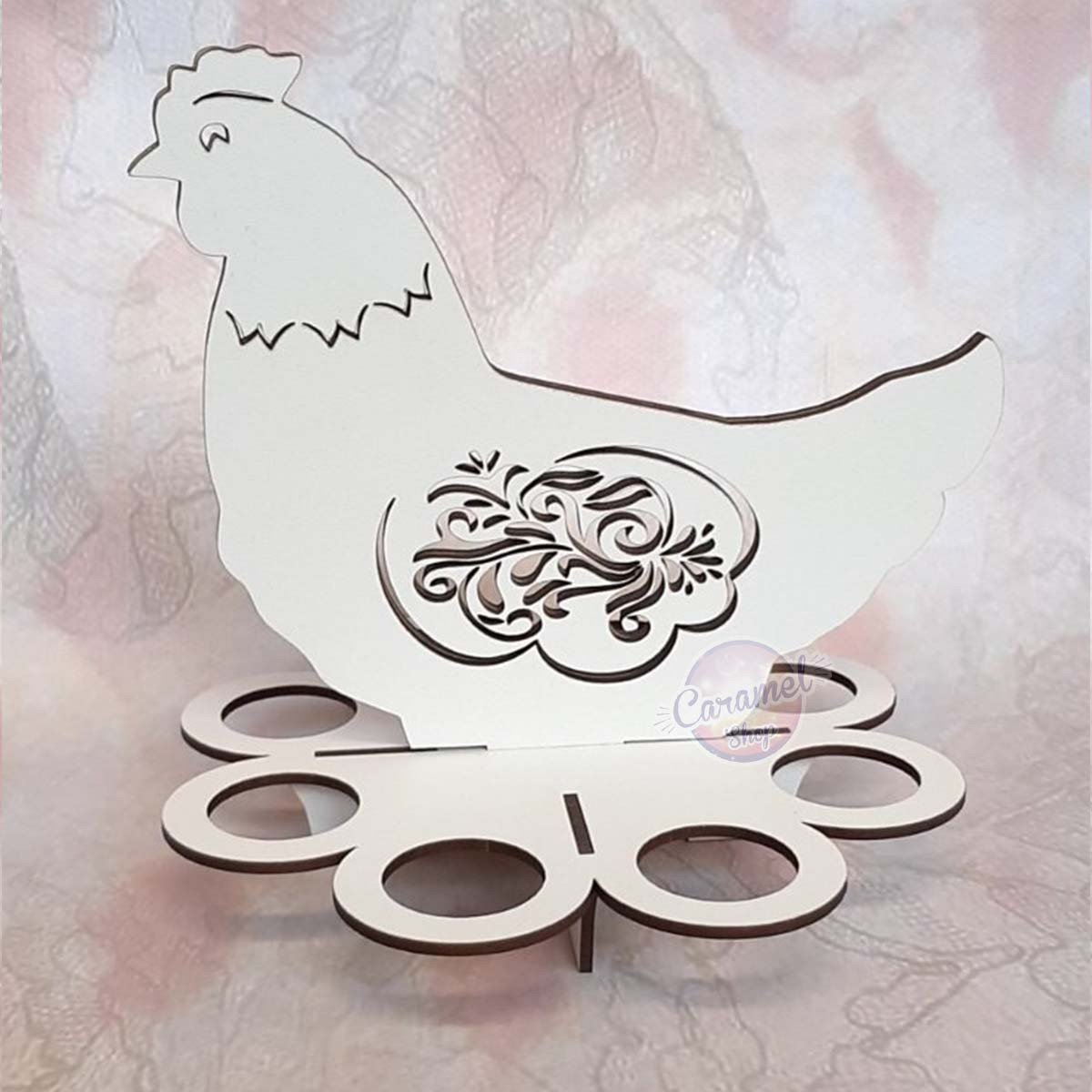 Підставка для великодніх яєць, Курочка, фото 1