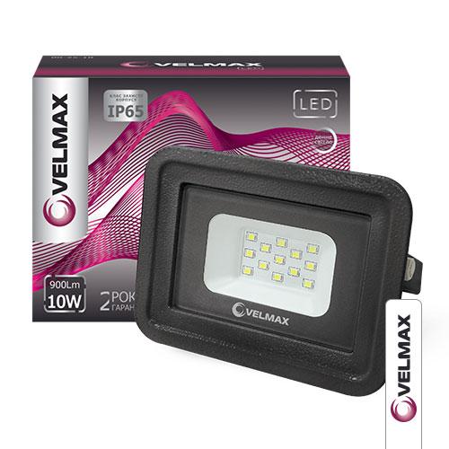 Прожектор LED VELMAX VF-104, 10W, 4100K, 900Lm, 220V