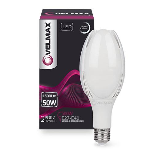 LED лампа VELMAX V-M108, 50W, Е27-E40, 6500K, 4500Lm, фото 1