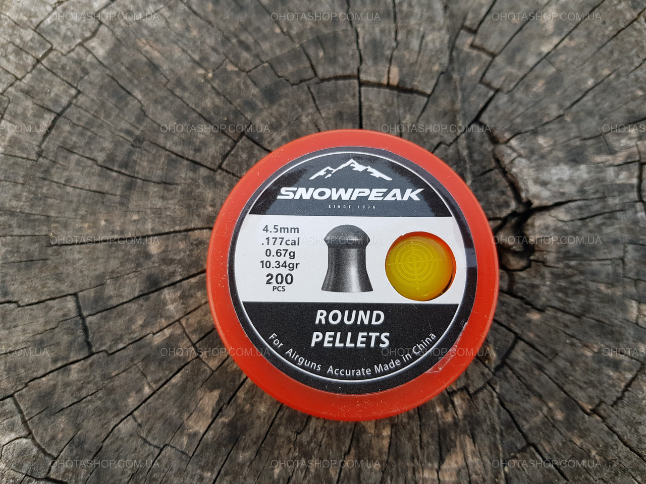 Кулі Snow Peak Round Pellets 0,67 г (200 шт.), фото 1