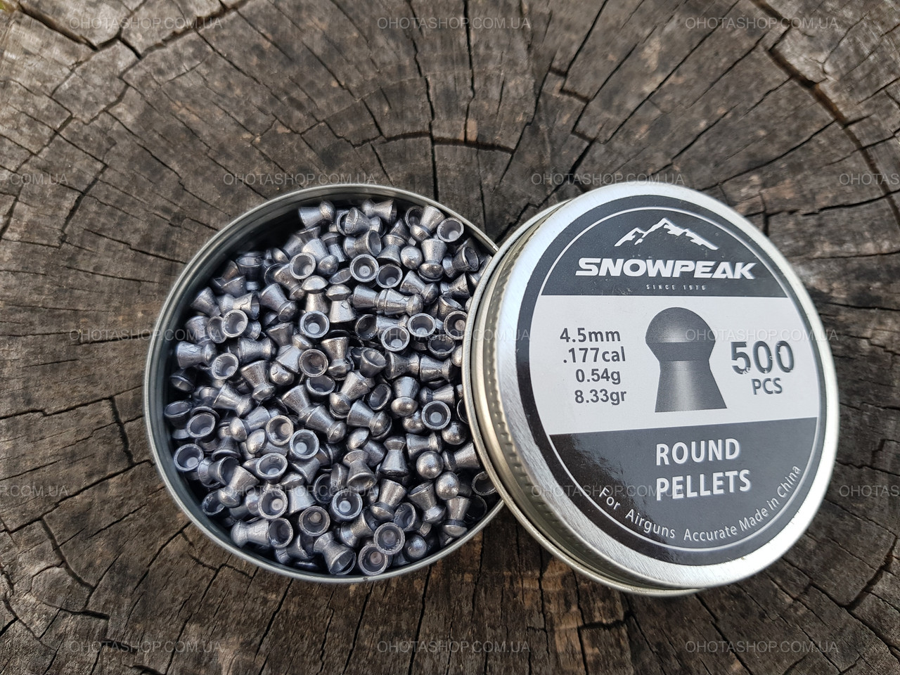 Кулі Snow Peak Round Pellets 0,54 гр. (500 шт.), фото 1