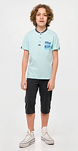 Футболка хл. Smil 110627, 146 блакитний