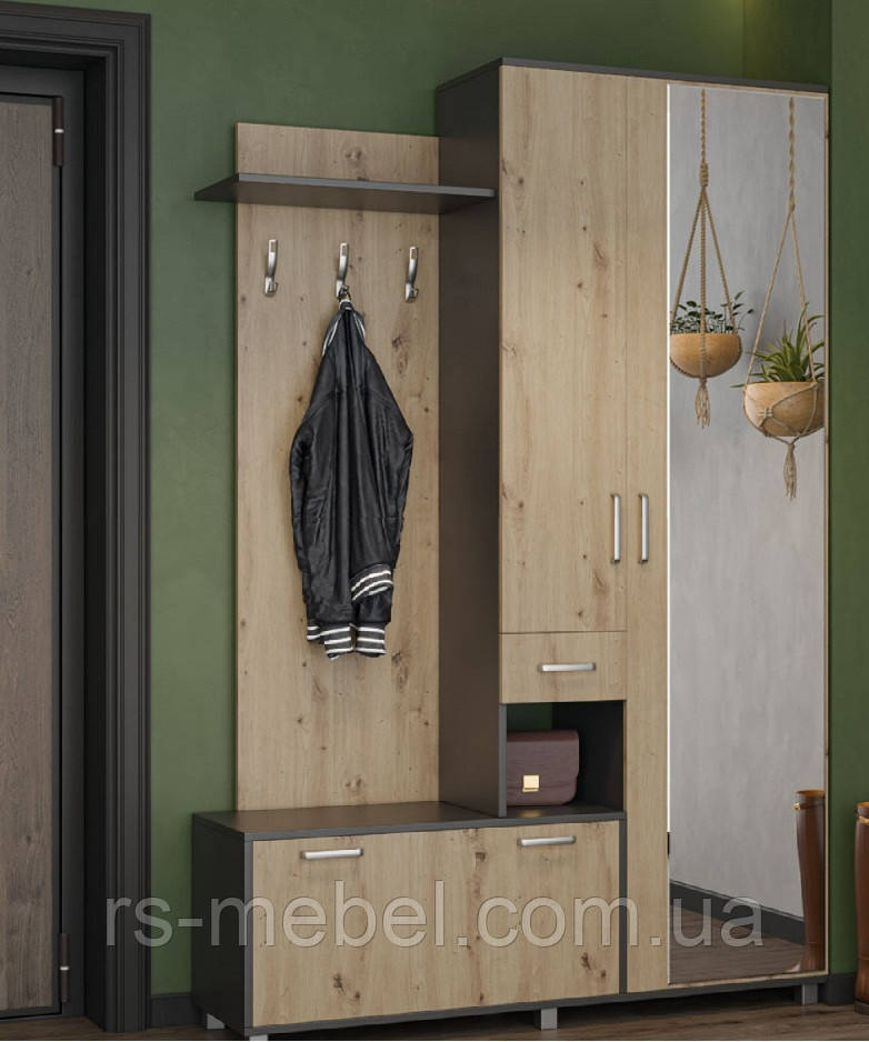 Передпокій "Реприза - антрацит" (Світ Меблів), фото 1