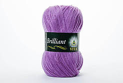 Пряжа напіввовняна VITA Brilliant, Color No.4961 середній бузковий