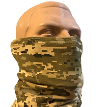 Бафф трикотажний світлий піксель