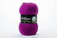 Пряжа полушерстяная VITA Brilliant, Color No.4970 яркая сирень