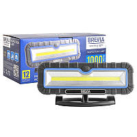 Переноска інспекційна Профі 10W COB/1000 lm, АКБ-4000mAh, 260x115 мм/магніт/ Brevia №11510