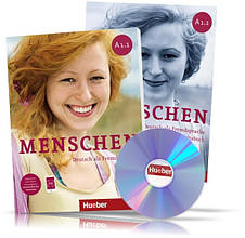 Menschen A1.1, Kursbuch + Arbeitsbuch / Підручник + Зошит (комплект з дисками) німецької мови