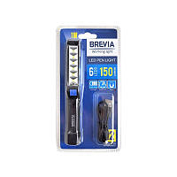 Переноска діодна SMD 6/150l +1W L=165 D=25/магніт/900mAh/microUSB Brevia Led Pen Light №11210