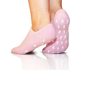 Зволожувальні гелеві шкарпетки Spa Gel Socks рожеві 149614, фото 2