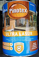 Антисептик Pinotex Ultra lasure для дерева 3л красное дерево